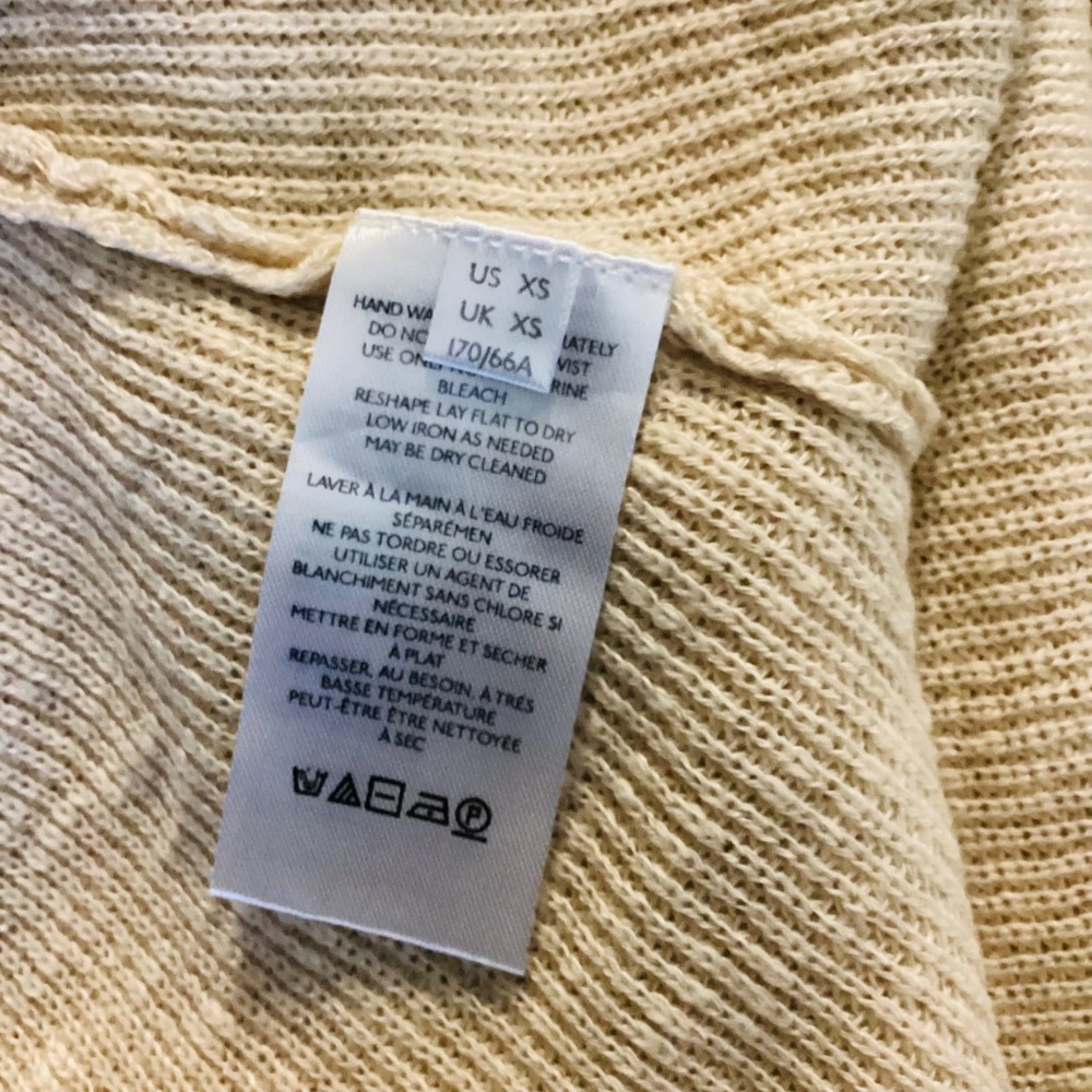 Free People Beach Malibu Set Oatmeal Knit Sweater & Wide Leg Pants in XS - Picture 11 of 11